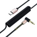 Flexibele AUX-kabel 3,5 mm jack naar USB-C 5