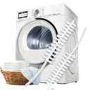 Flexibele reinigingsborstel 59 cm Pluizenverwijderaar Stofdoek voor wasmachine en droger Reiniging van ventilatieroosters Radiatorborstel 2