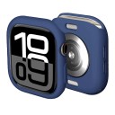 Flexibelt silikonfodral för Apple Watch 46 mm Series 10 11 Stötsäkert mjukt skyddande skal iWatch Stilren silikonbumper 4