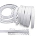 Flexibilní silikonový profil na LED pásek Šířka 13 mm Výška 5 mm Délka 5 m Bílý silikon Náhradní stínidlo do stropních i závěsných svítidel 2
