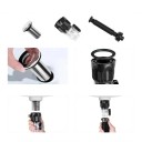 Flexible Drain Pipe for Sink with Odour Resistance, Stainless Steel, Black, Suitable for Kitchen and Bathroom Use 10
