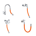 Flexible Extension Tube 50 cm for Tap with Splash Protection, Universal Use in Kitchen and Bathroom 3