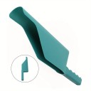 Flexible Gutter Cleaning Scoop 43 x 8 x 9.5 cm Green Hand Tool for Removing Leaves and Debris from Roofs 4