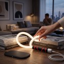 Flexible LED Torch 800 lm Flexible Body 73 cm Long USB-C Charging Three Lighting Modes White Light For Workshop Car and Camping 5