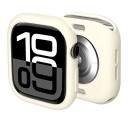 Flexibles Silikonetui für Apple Watch 46 mm Series 10 11 Stoßfestes weiches Schutzelement iWatch Stilvoller Silikonbumper 9