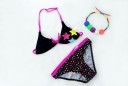Flickbikini med stjärnor J1260 1