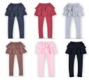 Flickleggings med kjol J2894 1