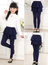 Flickleggings med kjol J2894 13