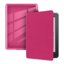 Flipfodral för 7-tums e-läsare för Kindle Paperwhite 6 och Colorsoft 12:e generationen 2024 med magnetisk stängning och genomskinlig baksida 11