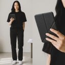 Flipfodral med stativ för 6 tum läsare Kindle 10:e generationen 2019 med vikbar framsida och magnetstängning 4