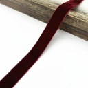 Fløjlsbånd 25 mm 4,6 m Dekorationsbånd til gaver Blomsterarrangementer Dekorativt tekstilbånd til kreativ udfoldelse Syning og dekoration 14