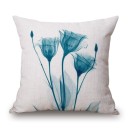 Floral Cushion Cover 45 x 45 cm 2