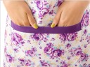Floral Kitchen Apron J2910 8