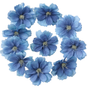 Flores artificiais para decoração 30 pcs Saco de flores artificiais Flores decorativas 4