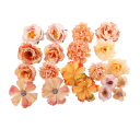 Flores artificiales para decoración 20 uds. Set de flores artificiales Flores decorativas 9