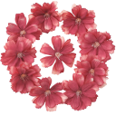 Flores artificiales para decoración 30 uds. Set de flores artificiales Flores decorativas 8