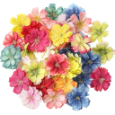 Flores artificiales para decoración 30 uds. Set de flores artificiales Flores decorativas 15