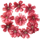 Flores artificiales para decoración 30 uds. Set de flores artificiales Flores decorativas 13