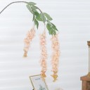Flores colgantes artificiales ramas decorativas 93 cm seda para bodas, interiores, arcos y decoración de paredes 3