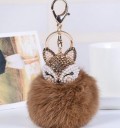 Fluffy Fox Keyring J3528 8