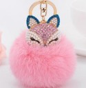 Fluffy Fox Keyring J3528 10