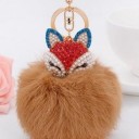 Fluffy Fox Keyring J3528 11