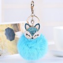 Fluffy Fox Keyring J3528 15