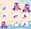 Fluffy Modelling Wires for Children Aged 3 Years and Up Flexible Plush Wires for Creating Animals and Flowers Length 30 cm Pack of 100 Creative Set 7