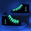 Fluoreszierende Damen-Sneaker 11