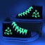 Fluoreszierende Damen-Sneaker 8