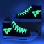 Fluoreszierende Damen-Sneaker 6