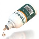 Flux de sudură 50 ml Flacon fără spălare 9,5 x 3,5 cm Aplicator cu ac Alb Pentru sudarea plăcilor de circuite imprimate și a bateriilor 3