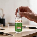 Fluxo de soldadura HXP-105 30 ml Sem lavagem Frasco 10,3 x 3 cm Ponta cónica Transparente Para aço inox, cobre e fitas de níquel de baterias 3