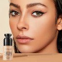 Flydende concealer til at dække ufuldkommenheder Fulddækkende mat concealer Lysnende vandfast makeup 6