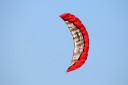 Flying Kite in the Shape of a Paraglider 4