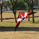 Flyvende drage formet som en hangglider J2553 5
