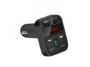 FM transmitter do auta s Bluetooth 5.0 a nabíječkou 2x USB Handsfree s mikrofónom Slot pre Micro SD Displej s frekvenciou Výstup 5 V 2,1 A 1