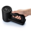 Fnullerfjerner Genopladelig tøjshaver 2000 mAh LED-display 3 hastigheder USB-C Rustfrit stålblad Til sweatre og møbler 1