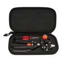 Foarfeca de altoire în husă cu 3 benzi de altoire, cu lamă de schimb și șurubelniță Set de altoire 21 x 12 cm Oțel SK5 Pentru pomi fructiferi 3