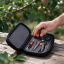 Foarfeca de altoire în husă cu lamă de schimb și șurubelniță Set pentru altoire 23 cm Lamă interschimbabilă Pentru pomi fructiferi 5