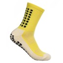 Fodboldsokker 38-45 EUR unisex sportssokker skridsikre, åndbare løbesokker elastiske strømper til midt på læggen 12