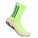 Fodboldsokker 38-45 EUR unisex sportssokker skridsikre, åndbare løbesokker elastiske strømper til midt på læggen 16