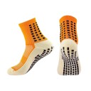 Fodboldsokker 38-45 EUR unisex sportssokker skridsikre, åndbare løbesokker elastiske strømper til midt på læggen 3