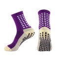 Fodboldsokker 38-45 EUR unisex sportssokker skridsikre, åndbare løbesokker elastiske strømper til midt på læggen 4