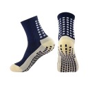 Fodboldsokker 38-45 EUR unisex sportssokker skridsikre, åndbare løbesokker elastiske strømper til midt på læggen 5