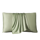 Fodera per cuscino in seta colorata 40x70 cm Finitura liscia Materiale naturale Copertura elegante Superficie morbida per la camera 8