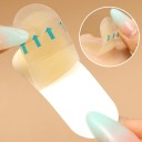 Fodere in silicone per allenamento delle sopracciglia 10 pz 60 × 20 mm Cerotti flessibili per esercitarsi nella modellatura delle sopracciglia 6