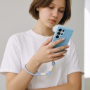 Fodral 2i1 för telefon Samsung Galaxy S26+ med handledsrem Silikonfodral med geléeffekt Mobilskal med snodd 8