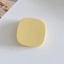 Fodral för kontaktlinser med spegel och tillbehör storlek 7 x 7 x 2,5 cm plast färgglatt pastellfärgat fodral för resor 11