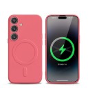 Fodral för Samsung Galaxy S24+ med stöd för magnetisk laddning Skydd av termoplastisk polyuretan TPU Mobilskal med magnetisk ring 6